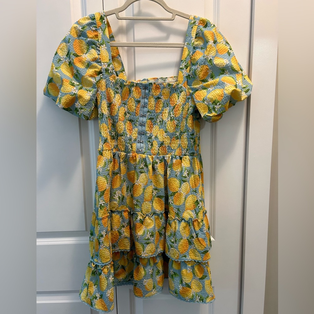 Betsey Johnson lemon dress
